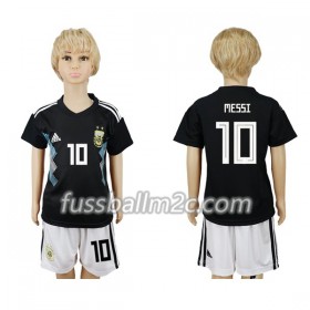 Fußballtrikots Argentinien Messi 10 Kinder Auswärts Trikotsatz WM 2018